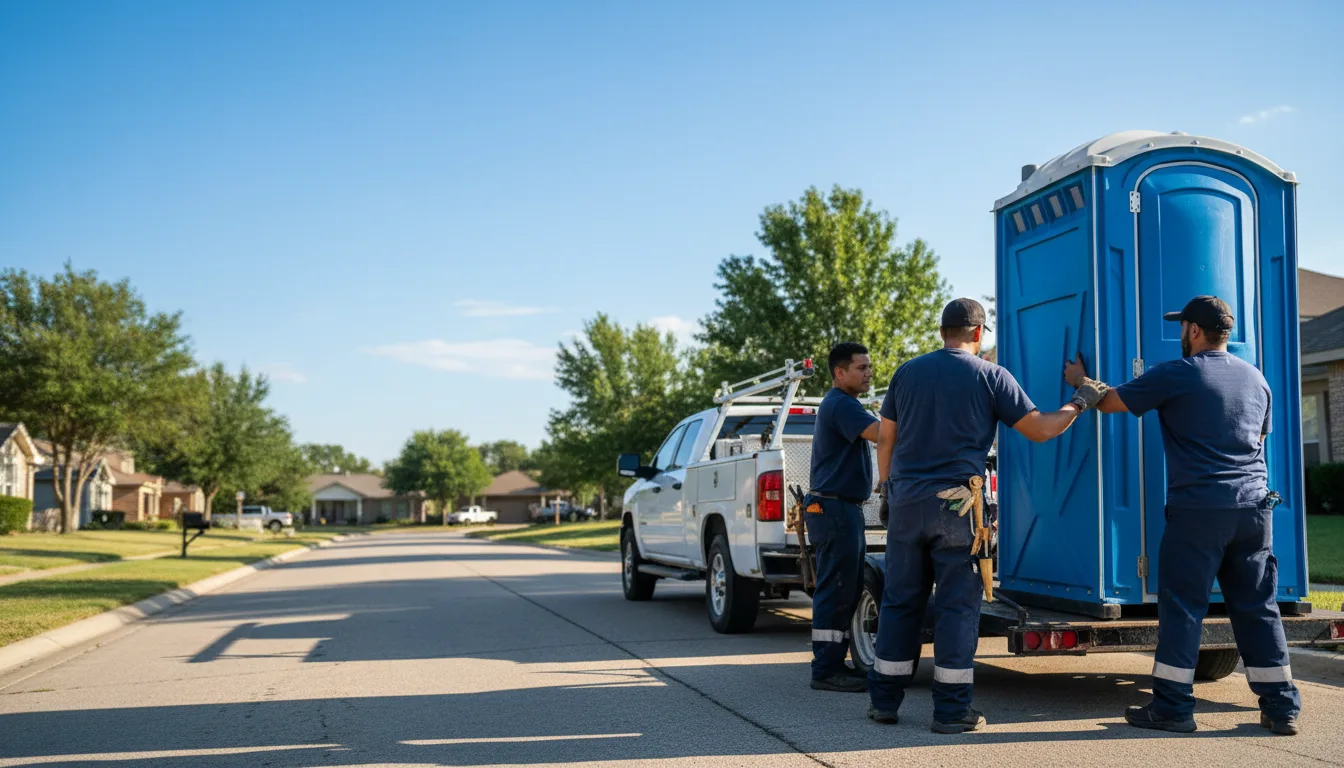Portable Toilet Rental in Boswell, OK near me